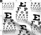 Optometry Custom Printed Fabric by Spoonflower Various Fabrics by the Yard or Fat Quarter